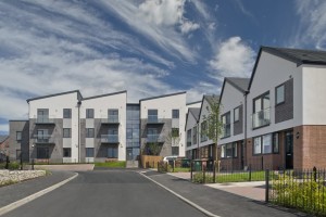 Social Housing in Swadlincote Leicestershire           
